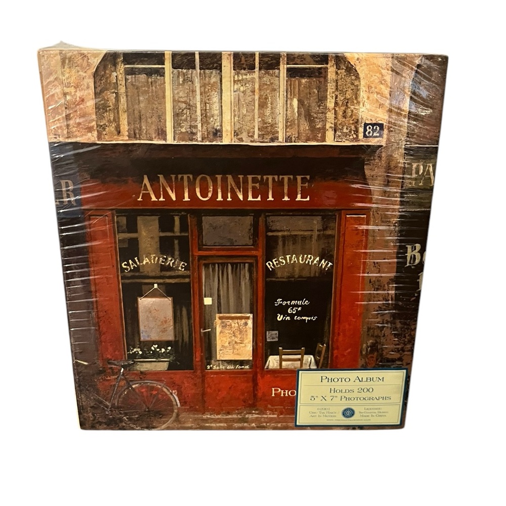 NEW Tri-Coastal Design Chiu Tak Hak  Art In Motion Antoinette Cafe Photo Album